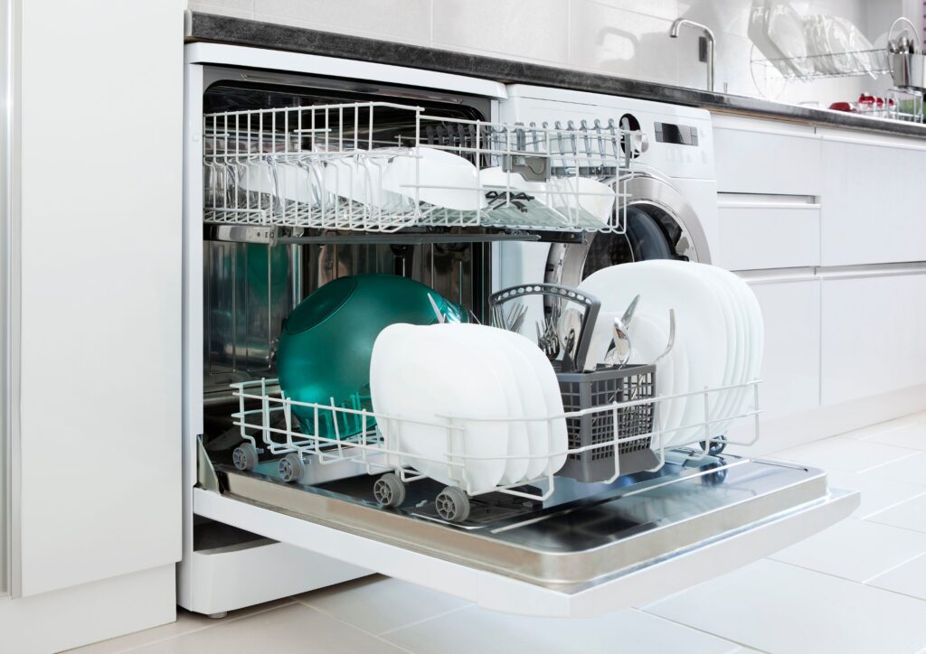 Proper high-loop installation under the sink to prevent backflow.