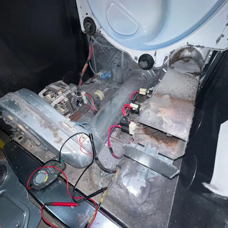 appliance repair project completed
